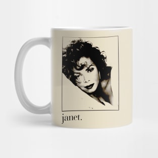 Janet // 80s Retro Style Mug